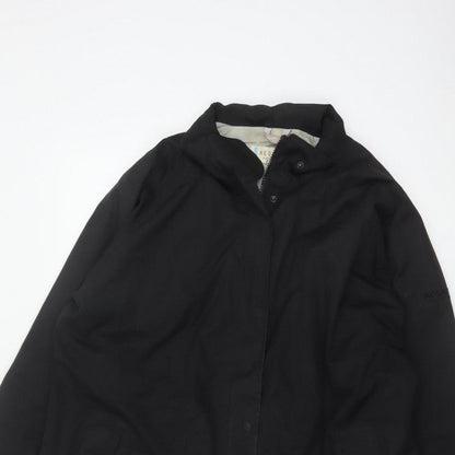 Regatta Women’s Black UK 18 Long Waterproof Hooded Rain Coat