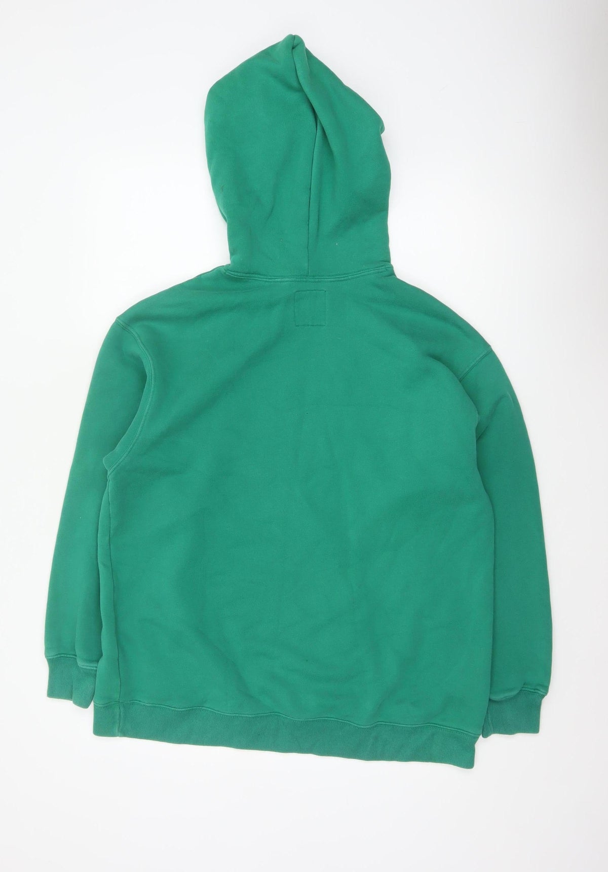 Social Tourist Teens Green S Pullover Hoodie Embroidered Logo
