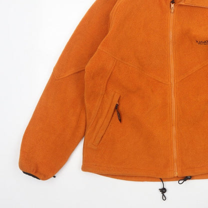 Regatta Men's Orange M Basic Fleece Full Zip Outdoor Jacket