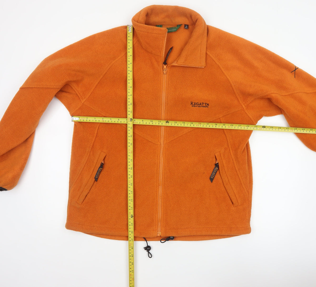 Regatta Men's Orange M Basic Fleece Full Zip Outdoor Jacket