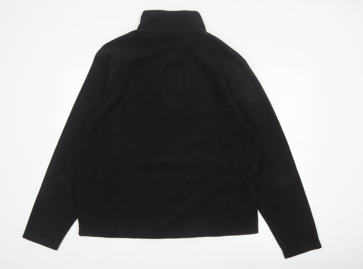 Regatta Men's Black XL 1/4 Zip Fleece Sweatshirt Outdoor