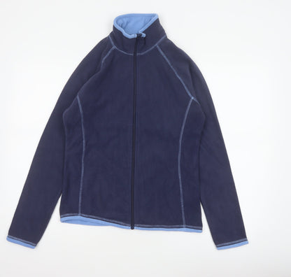 Mountain Warehouse Women’s Blue UK 8 Full Zip Fleece Jacket