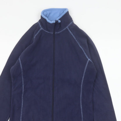 Mountain Warehouse Women’s Blue UK 8 Full Zip Fleece Jacket