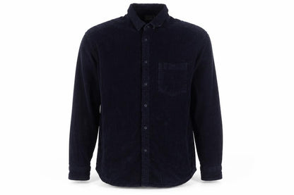 ASOS Men’s Navy Blue S Corduroy Button-Down Long Sleeve Shirt