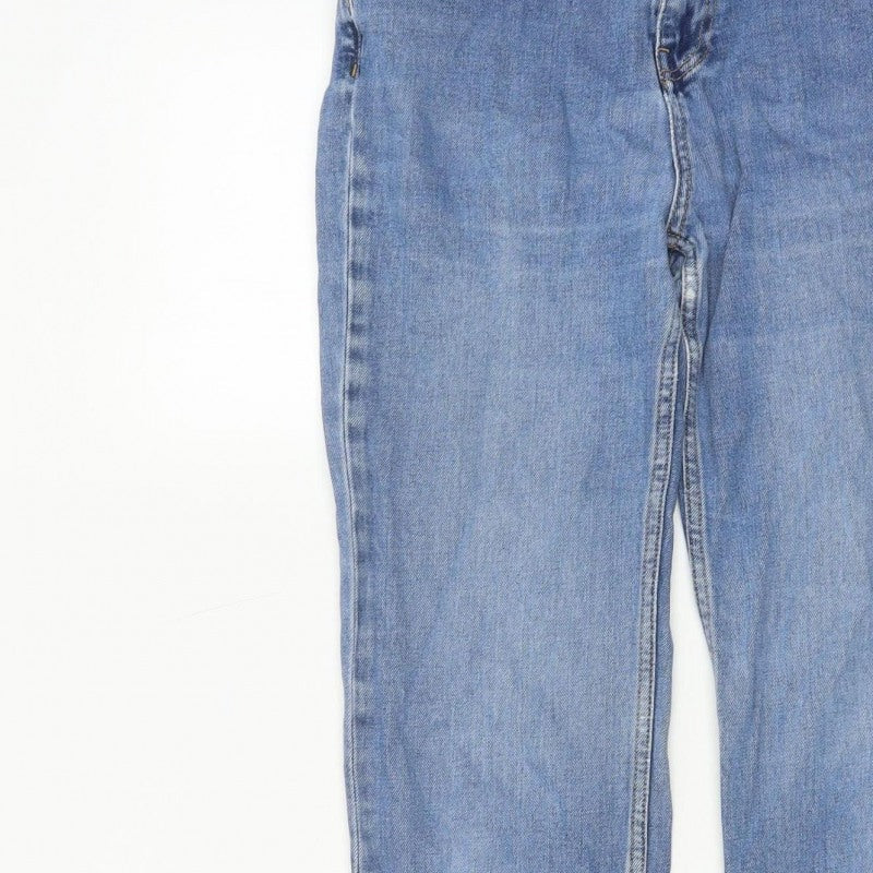 Mint Velvet Women’s Blue Size 10 Tall High Rise Straight Jeans