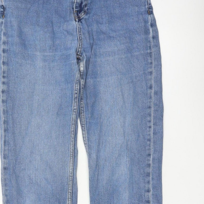 Mint Velvet Women’s Blue Size 10 Tall High Rise Straight Jeans
