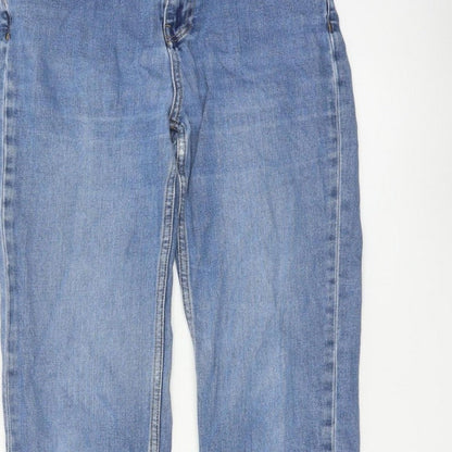 Mint Velvet Women’s Blue Size 10 Tall High Rise Straight Jeans