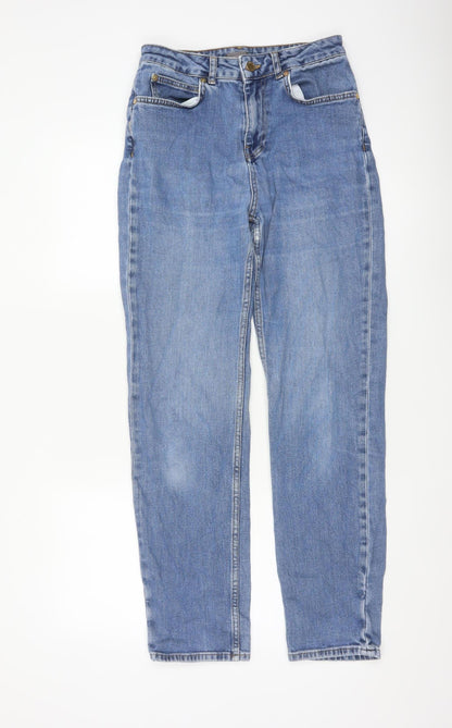 Mint Velvet Women’s Blue Size 10 Tall High Rise Straight Jeans