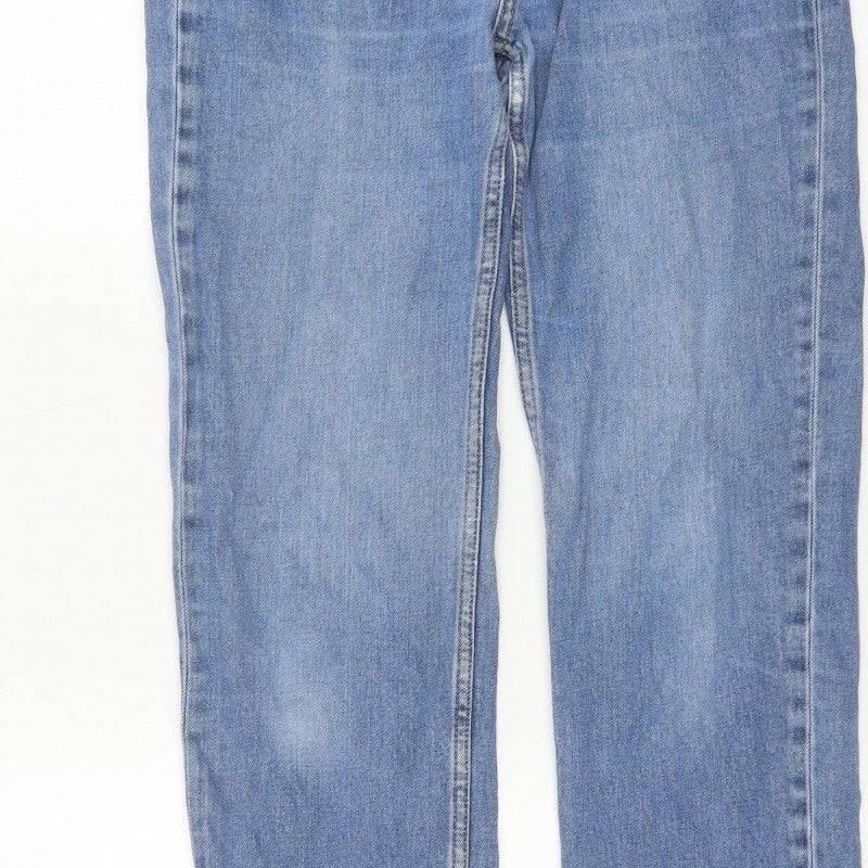 Mint Velvet Women’s Blue Size 10 Tall High Rise Straight Jeans