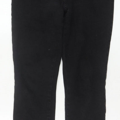 Principles Isla Straight Women’s Black Jeans UK 12 Regular Stretch