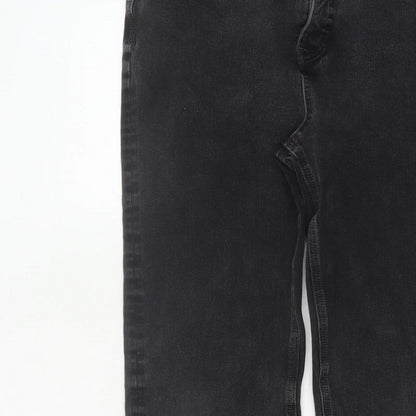 M&S Women’s Black UK 14 Regular Straight Stretch Magic Jeans