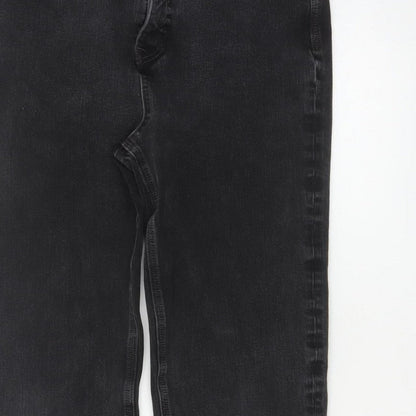 M&S Women’s Black UK 14 Regular Straight Stretch Magic Jeans