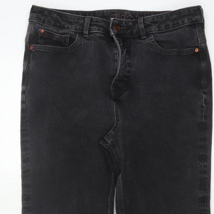 M&S Women’s Black UK 14 Regular Straight Stretch Magic Jeans