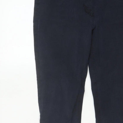 Hobbs Women Blue UK 10 Skinny Stretch Jegging Trousers Pockets