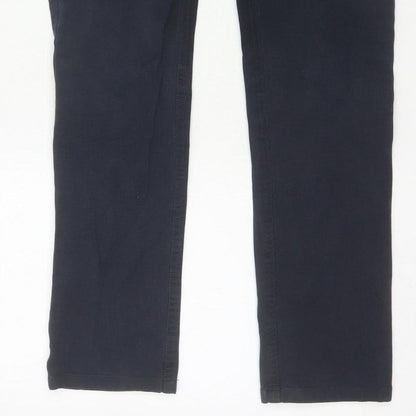 Hobbs Women Blue UK 10 Skinny Stretch Jegging Trousers Pockets