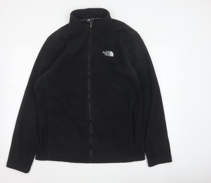 The North Face Men’s Black L Full Zip Fleece Basic Jacket
