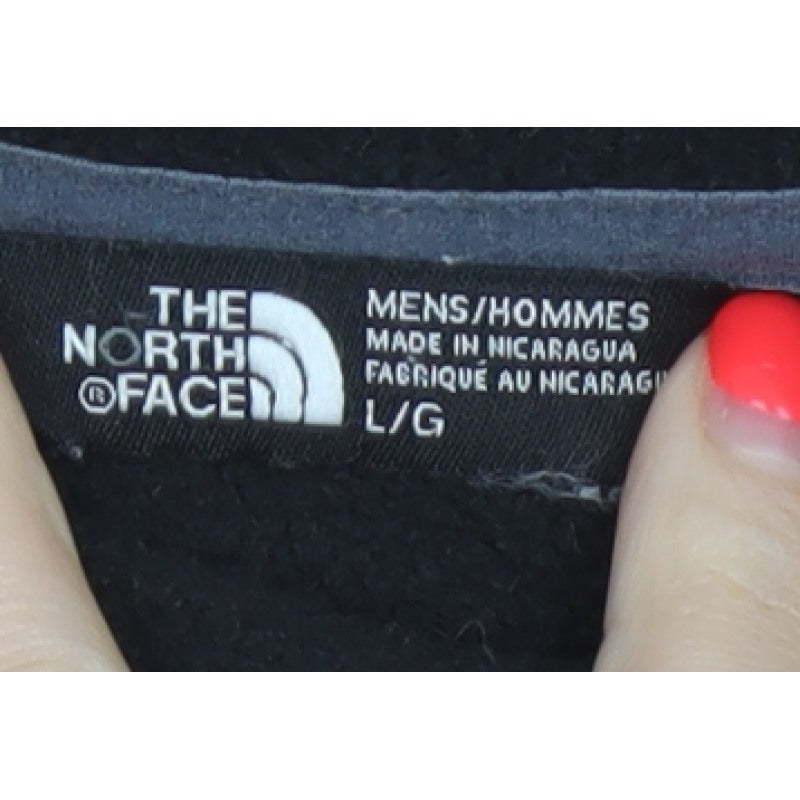 The North Face Men’s Black L Full Zip Fleece Basic Jacket