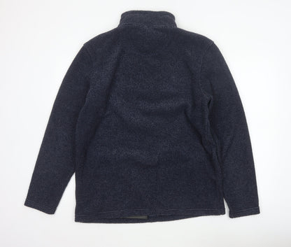 Peter Storm Men’s Blue M 1/4 Zip Fleece Sweatshirt Pockets