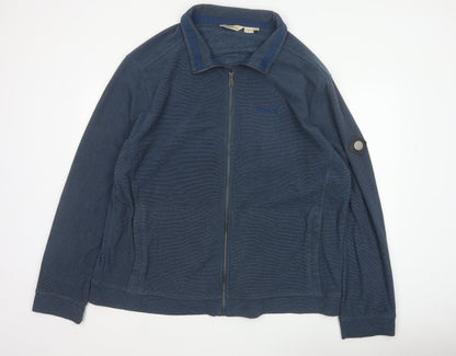 Regatta Men's Blue 3XL Basic Jacket Full Zip Outdoor Fleece