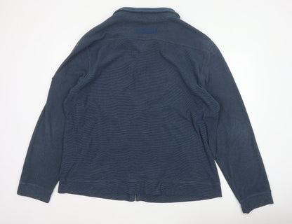 Regatta Men's Blue 3XL Basic Jacket Full Zip Outdoor Fleece