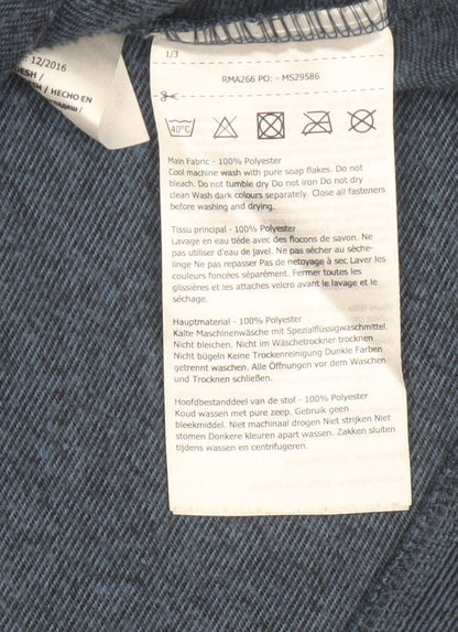 Regatta Men's Blue 3XL Basic Jacket Full Zip Outdoor Fleece