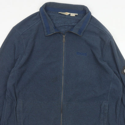 Regatta Men's Blue 3XL Basic Jacket Full Zip Outdoor Fleece