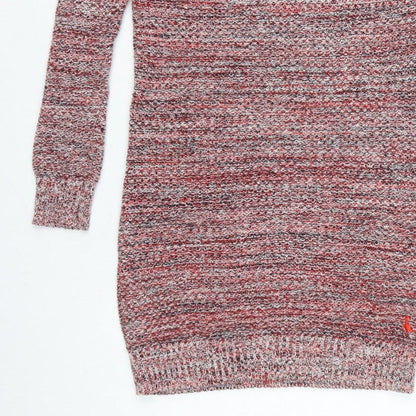 Jack Wills Women’s Multicoloured XS Cowl Neck Knit Jumper Dress