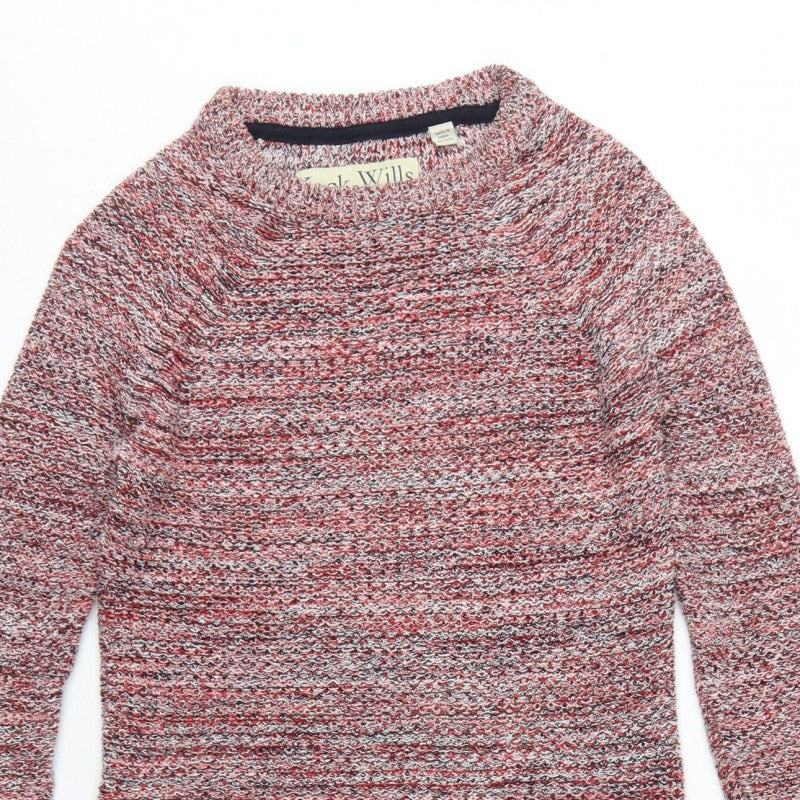 Jack Wills Women’s Multicoloured XS Cowl Neck Knit Jumper Dress