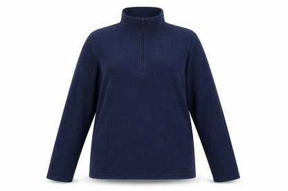 Peter Storm Women's Navy Size 16 Fleece 1/4 Zip High Neck Sweatshirt
