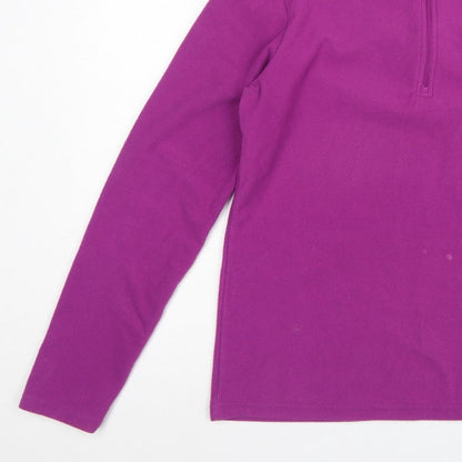 Peter Storm Women’s Purple Size 14 Half Zip Fleece Sweatshirt