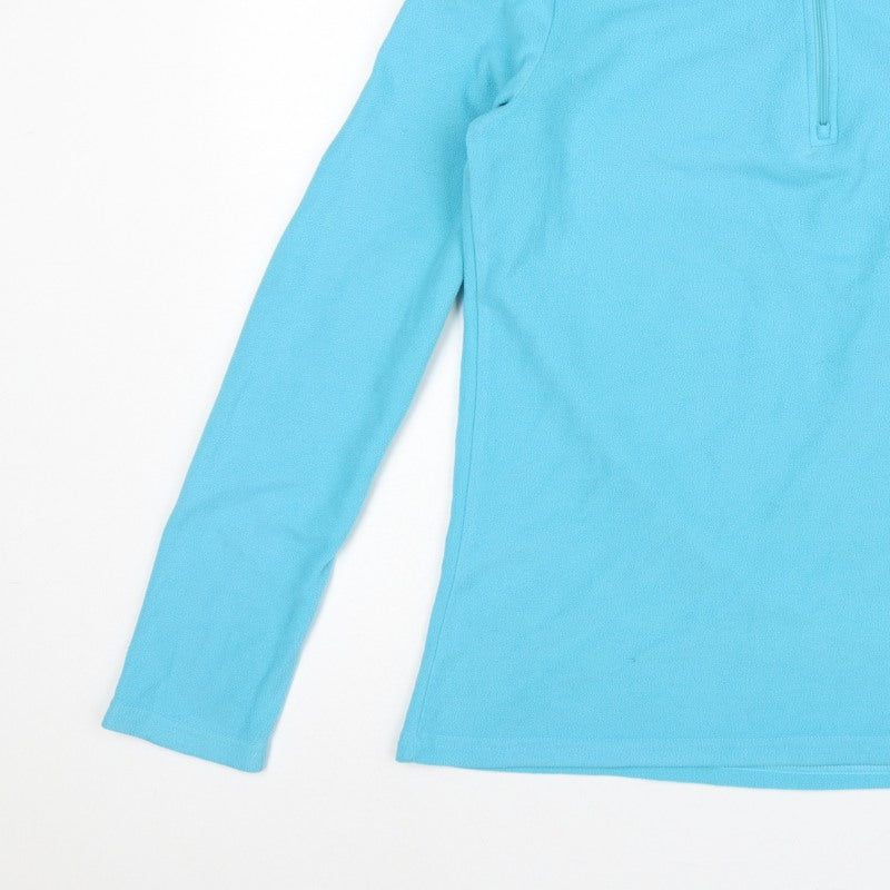 Peter Storm Women Blue Size 16 1/4 Zip Fleece Pullover Sweatshirt