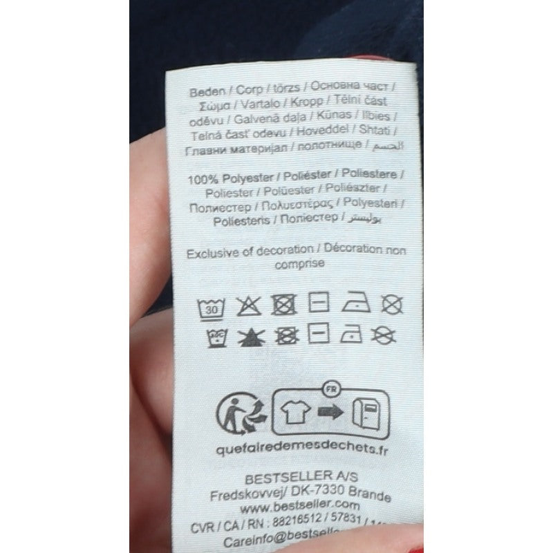Jack & Jones Men’s Navy 4XL Fleece Bodywarmer Gilet Full Zip