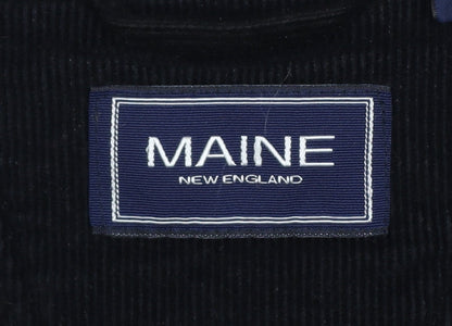 Maine New England Men's Black XL Fleece Full Zip Basic Jacket
