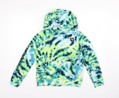 Abercrombie Kids Boys Multicoloured 9-10 Years Fleece Pullover Hoodie