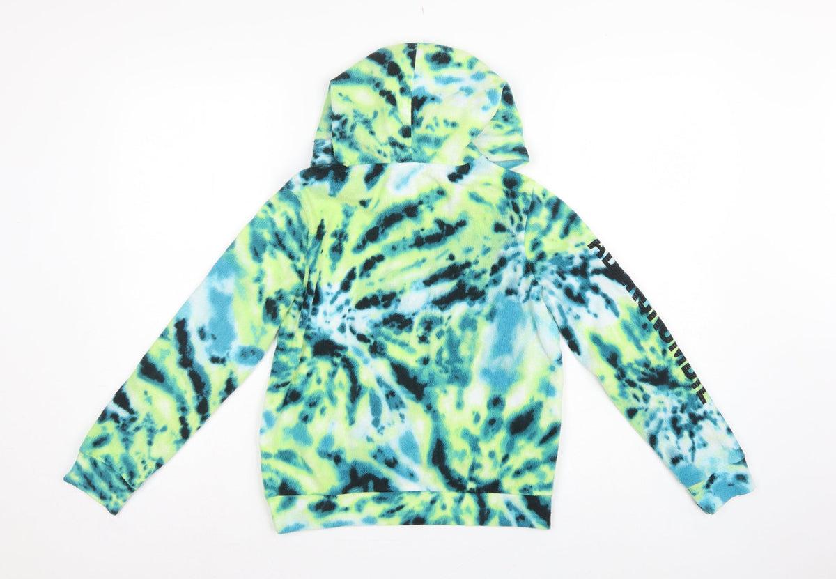 Abercrombie Kids Boys Multicoloured 9-10 Years Fleece Pullover Hoodie