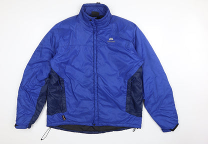 Mountain Equipment Men’s Blue XL Insulated Puffer Jacket Outdoor