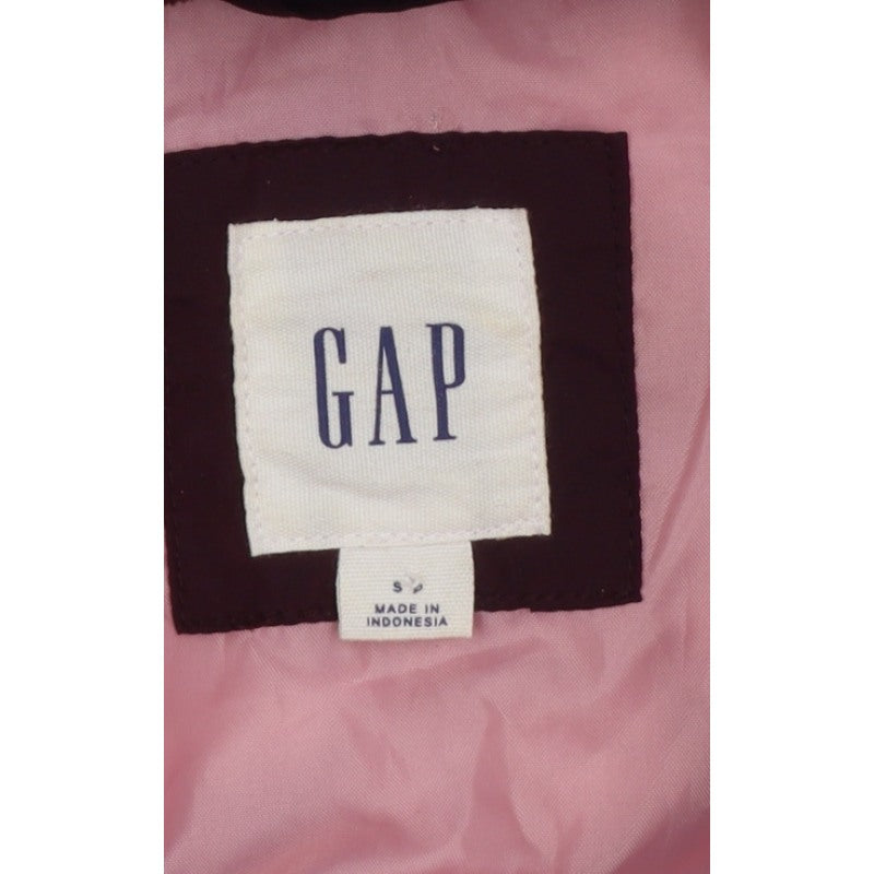 GAP Women’s Red Size 10 Quilted Puffer Jacket Full Zip