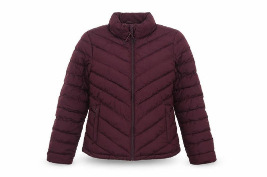 GAP Women’s Red Size 10 Quilted Puffer Jacket Full Zip
