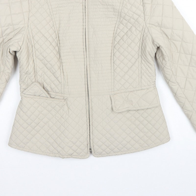 Per Una Women’s Beige UK 12 Shower Resistant Quilted Jacket