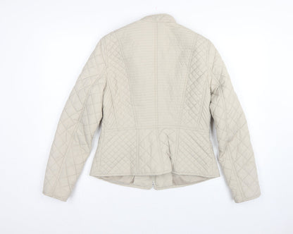 Per Una Women’s Beige UK 12 Shower Resistant Quilted Jacket