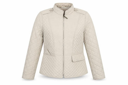 Per Una Women’s Beige UK 12 Shower Resistant Quilted Jacket