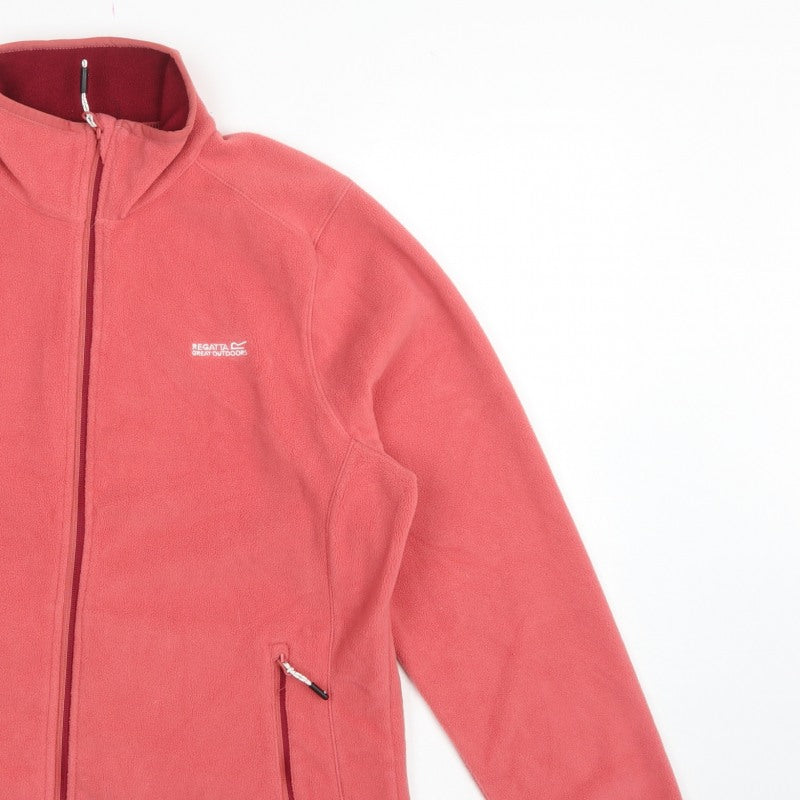 Regatta Women's Pink UK 18 Basic Full Zip Fleece Jacket