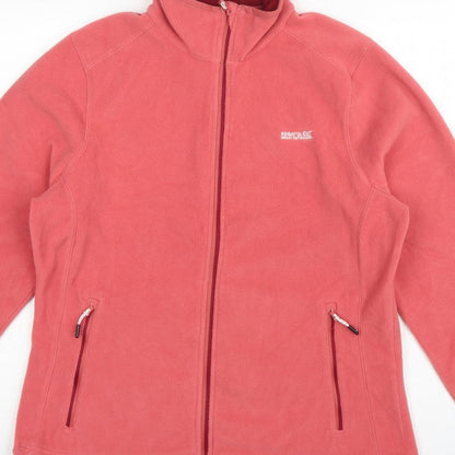 Regatta Women's Pink UK 18 Basic Full Zip Fleece Jacket