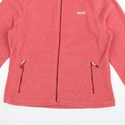 Regatta Women's Pink UK 18 Basic Full Zip Fleece Jacket