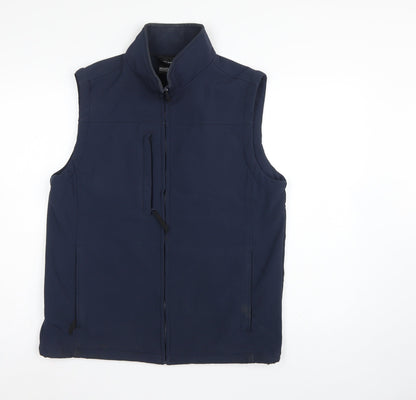Regatta Professional Men's Blue M Softshell Bodywarmer Full Zip Workwear
