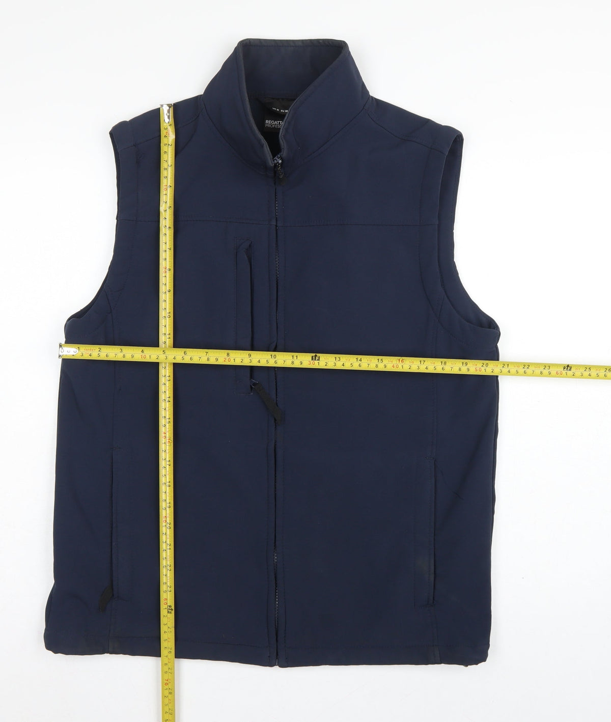 Regatta Professional Men's Blue M Softshell Bodywarmer Full Zip Workwear