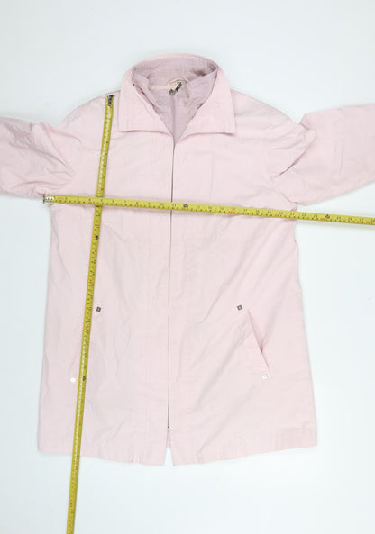 Klass Collection Women Pink Size 14 Mid-Length Zip Jacket