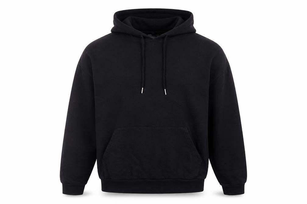 ASOS Design Men's Black L Pullover Hoodie Colourful Floral Graphic Print