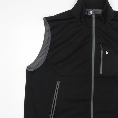Little Donkey Andy Men’s Black 4XL Softshell Bodywarmer Gilet
