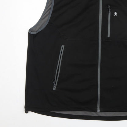 Little Donkey Andy Men’s Black 4XL Softshell Bodywarmer Gilet